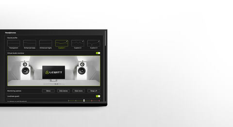 Virtual studio monitors